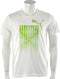 Puma - Ess Graphic Logo Tee - Wit - Maat XL