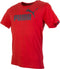 Puma Ess. No.1 Tee Sportshirt - Maat XL - Mannen - rood/grijs