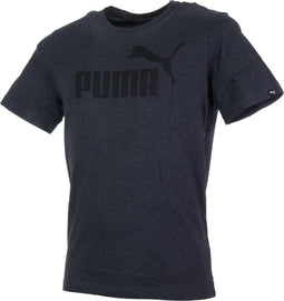 Puma Ess. No.1 Tee T-shirt Heren Sportshirt - Maat M - Mannen - grijs/zwart