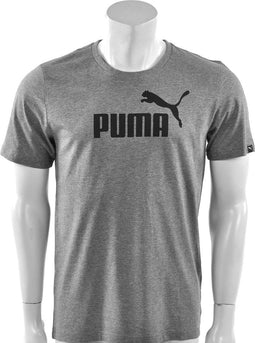 Puma - Essential No. 1 Logo Tee - Grijs T-shirt - L - Grijs