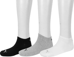 Puma Invisible 3-pack - Sportsokken - Unisex - Maat 35-38 - Zwart