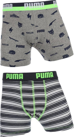 PUMA jongens 2P multilogo & stripe