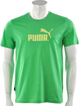 Puma - Large No. 1 Logo Tee - Groen - Maat S