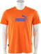 Puma - Large No. Logo Tee - Oranje - Maat S