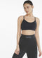 PUMA LOW IMPACT STUDIO FOUNDATION BRA Dames Sportbeha - Zwart - Maat M