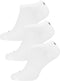 PUMA Plain 3P Sneakersokken Wit - Maat 39-42