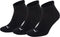 Puma quarter plain 3p - Sportsokken - Volwassenen - black - 35-38
