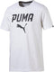 Puma Rebel Tee - Sportshirt - Heren - Puma White-Font - Maat L