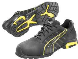 Puma Safety Amsterdam Low S3 642710 - Zwart/Geel - 41