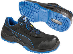 Puma Safety Argon Laag S3 644220 - Zwart/Blauw - 45