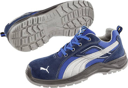 Puma Safety Omni Laag S1P 643610 - Blauw/Zilver - 40