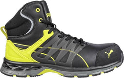 Puma Safety Velocity 2.0 Yellow Hoog S3 633880 - Zwart/Geel - 42