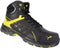 Puma Safety Velocity 2.0 Yellow Hoog S3 633880 - Zwart/Geel - 45
