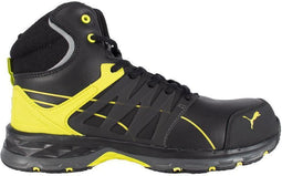 Puma Safety Velocity 2.0 Yellow Hoog S3 633880 - Zwart/Geel - 47