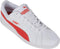 Puma Smash L Sportschoenen - Maat 44.5 - Unisex - wit/rood