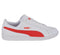 Puma Smash L Sportschoenen - Maat 44.5 - Unisex - wit/rood