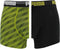PUMA Soundwave Print Boxershort - 2-pack - Lime Punch - Maat M
