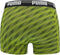 PUMA Soundwave Print Boxershort - 2-pack - Lime Punch - Maat M