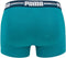 PUMA Space Dye Boxershort - 2-pack - Zeegroen - Maat L