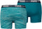 PUMA Space Dye Boxershort - 2-pack - Zeegroen - Maat L
