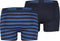 PUMA Stripe Design 1515 Boxershort - 2-pack - Blauw - Maat L