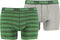 PUMA Stripe Design 1515 Boxershort - 2-pack - Groen - Maat XL