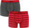 PUMA Stripe Design 1515 Boxershort - 2-pack - Rood - Maat M