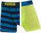 Puma - Stripe Print Boxer 2 pack - Ondergoed - 140 - Blauw/Groen
