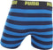 Puma - Stripe Print Boxer 2 pack - Ondergoed - 140 - Blauw/Groen