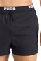 PUMA Swim Logo Short Heren Zwembroek - zwart - Maat L