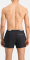 PUMA Swim Logo Short Heren Zwembroek - zwart - Maat L
