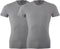 PUMA T-Shirt Heren PUMA BASIC 2P CREW TEE - Middle Grey Melange
