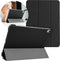 imoshion - Trifold Bookcase - Geschikt voor iPad Air 5 (2022) / Air 4 (2020) / Air 11 inch (2025) M3 / Air 11 inch (2024) M2 - Zwart