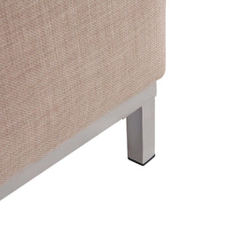 OSLO - Ottomaan - Beige - Polyester