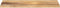 vidaXL - Tafelblad - rechthoekig - 70x20x2,5 - cm - massief - mangohout