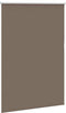 vidaXL - Rolgordijn - verduisterend - koffie - 110x130 - cm - stofbreedte - 105,7 - cm