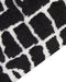 PUNGE - Vloerkleed - Zwart/Wit - 160 x 230 cm - Polyester