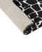 PUNGE - Vloerkleed - Zwart/Wit - 200 x 300 cm - Polyester