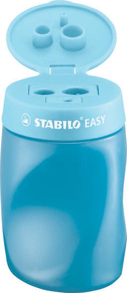 Puntenslijper STABILO Easy 4502 3 in 1 rechtshandig blauw | 3 stuks
