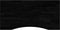 vidaXL - Bureaublad - rechthoekig - 100x50x2,5 - cm - eikenhout - donkerbruin