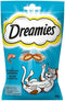 Catisfactions - Dreamies - Zalm - 60gram - Katten snack - Traktatie - Katten snoepjes - Krokant vanbuiten - Zacht vanbinnen