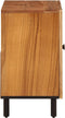 vidaXL - Wastafelkast - 62x33x58 - cm - massief - acaciahout