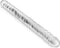 Pure Jelly 44 T - Dubbele Dildo - 44 x 4cm - Transparant Wit