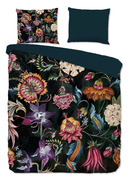 Pure Luxury Dekbedovertrek Quashi Flowers - Microvezel - Multi 240x220cm