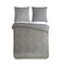 Pure Luxury Dekbedovertrek Zigzag - Microvezel - Taupe 240x220cm