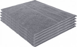 Pure4u Luxe Hotel Gastendoek - Antraciet - 5 stuks - 30x50cm - 550 g/m2