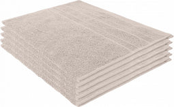 Pure4u Luxe Hotel Gastendoek - Taupe - 5 stuks - 30x50cm - 550 g/m2