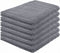 Pure4u Luxe Hotel Handdoek - Antraciet - 6 stuks - 50x100cm - 550 g/m2
