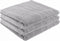Pure4u Luxe Hotel Handdoek - Grijs - 3 stuks - 70x140cm - 550 g/m2