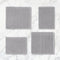 Pure4u Luxe Hotel Handdoek - Grijs - 6 stuks - 50x100cm - 550 g/m2